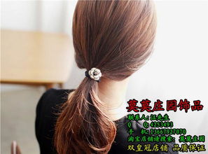 韓版精美發圈，潮流與品質的完美融合——聚焦莫莫莊園飾品廠家直銷